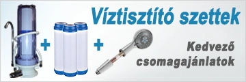 vízszűrő szettek