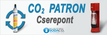 szódagép cserepatron